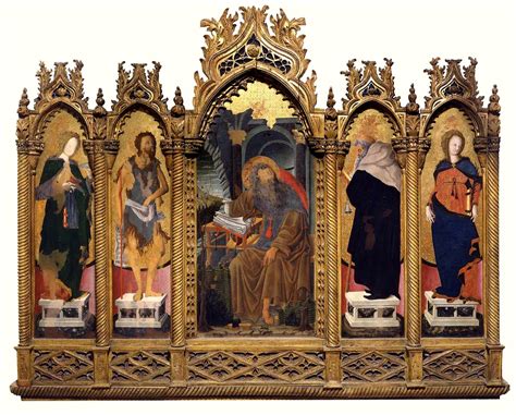 Esempio di pala d'altare di Andrea Vaccaro con figure serafiche