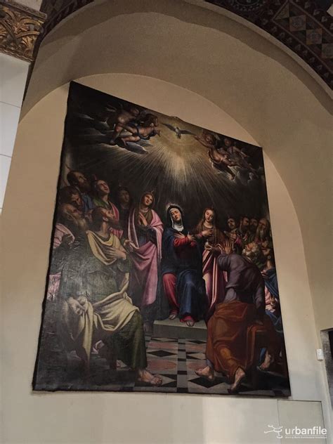 La Pentecoste di Simone Peterzano nella chiesa di Sant’Eufemia