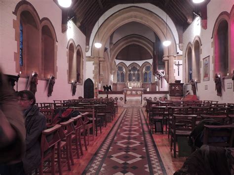 Mappa o illustrazione della chiesa di St Frideswide a North Oxford, evidenziando il campanile.