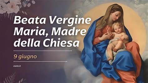 illustrazione di Maria come Madre della Chiesa, con simboli che richiamano il Concilio Vaticano II e il magistero papale
