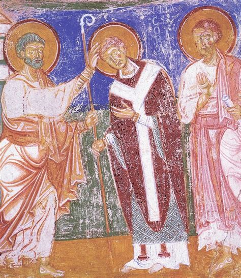 antica illustrazione di San Fortunato e Sant'Ermacora