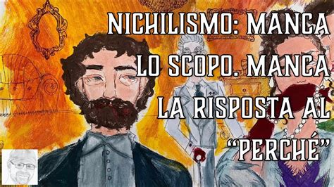 Schema grafico: Tipi di nichilismo ne I demoni (politico, filosofico, etico-esistenziale) con nomi dei personaggi associati