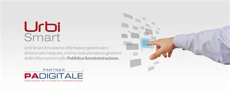 Infografica: Integrazione di Urbi Smart con le principali piattaforme PA (SPID, ANPR, PagoPA, SIOPE+)