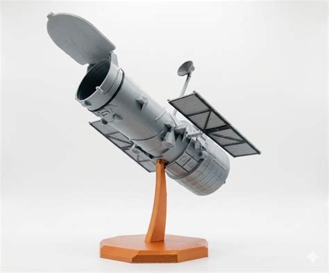 Infografica: Schema del Telescopio Spaziale Hubble con le agenzie coinvolte