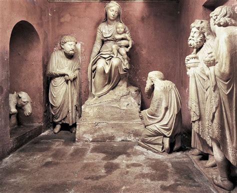 Dettaglio del Presepe di Arnolfo di Cambio conservato nella Basilica di Santa Maria Maggiore
