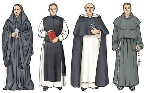 Illustrazione raffigurante i dieci fondatori degli ordini religiosi presenti nella Sala del Capitolo