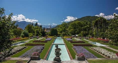 Giardino botanico di Villa Taranto in prossimità delle strutture ricettive