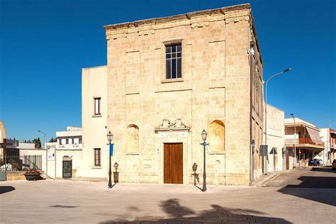 Veduta esterna della Chiesa dell'Immacolata a Carmiano