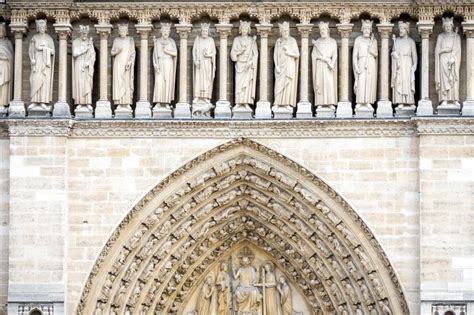 La Galleria dei Re sulla facciata di Notre-Dame