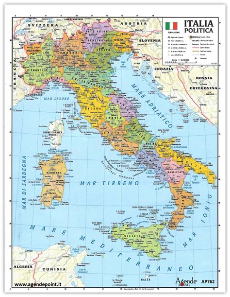 Mappa dell'Italia con le località delle diverse associazioni/santuari di Nostra Signora di Fatima
