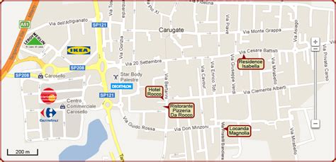 Mappa o indicazioni stradali per l'ufficio parrocchiale di Colonia