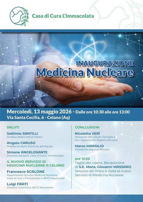 Pianta dell'edificio principale della Casa di Cura L'Immacolata con indicazione dei reparti