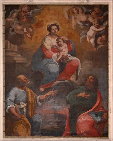 Icona o dipinto della Madonna delle Grazie che intercede