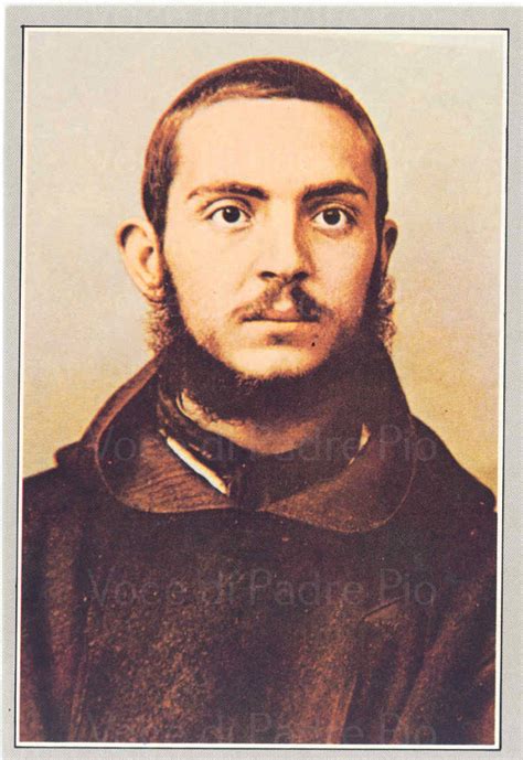 Ritratto di un giovane Francesco Forgione o frate Pio