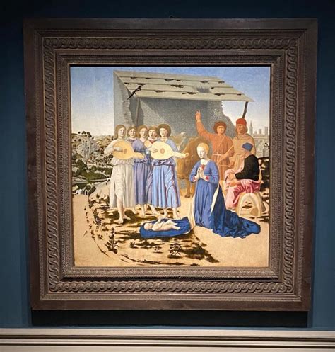dipinto della Natività di Piero della Francesca
