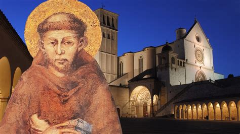 Rappresentazione di San Francesco che legge il Vangelo sotto una quercia, con i frati in ascolto.