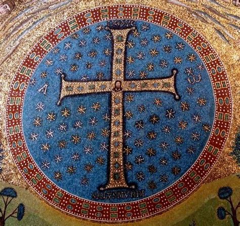 illustrazione di una croce gemmata, simbolo della risurrezione