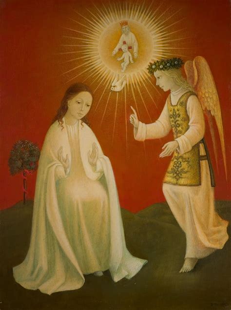 Disegno rappresentante la prima apparizione della Madonna ai veggenti di Međugorje