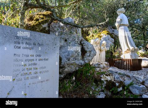 Schema dei luoghi significativi di Fatima: Loca do Cabeço, Pozzo Arneiro e Cova da Iria