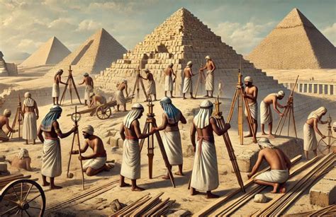 Rappresentazione storica di schiavi e lavoratori stranieri che fabbricano mattoni nell'antico Egitto