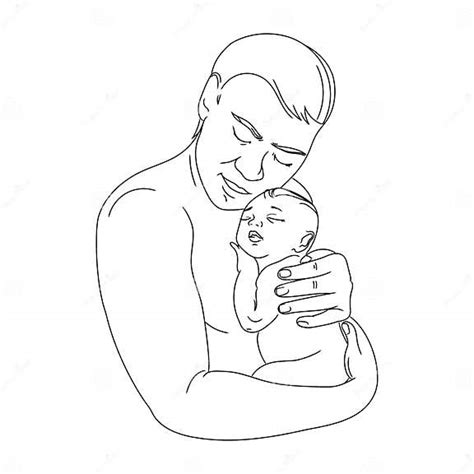 Illustrazione stilizzata di una madre che tiene in braccio un neonato, circondata da una luce dorata che simboleggia la benedizione divina.