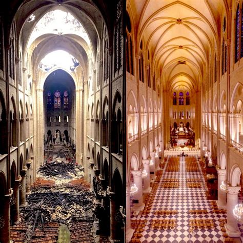 Illustrazione della Cattedrale di Notre-Dame prima del restauro ottocentesco