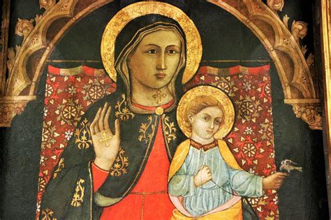 Icona della Madonna della Libera custodita nel santuario di Rodi Garganico