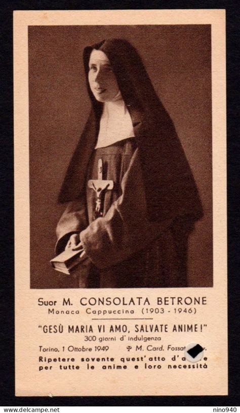 Ritratto di Suor M. Consolata Betrone, Clarissa Cappuccina