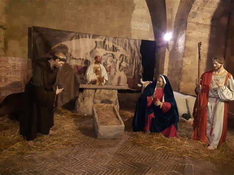 Foto del Presepe Monumentale esposto nel Palazzo della Regione