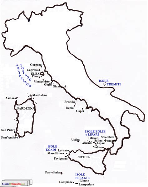 Mappa storica dell'attività dei Vincenziani nelle isole e nel sud Italia