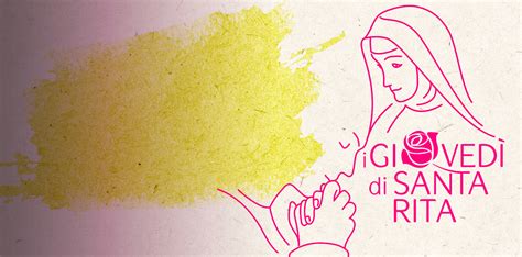 Illustrazione di Santa Rita che prega mentre il marito è violento