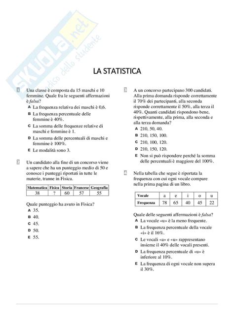 Infografica sulla struttura del test preliminare: 60 quesiti a risposta multipla e criteri di ammissione alla prova scritta.