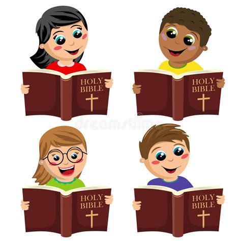 Bambini che leggono la Bibbia con un adulto, infografica sui benefici della lettura biblica