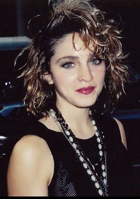 Foto di Madonna giovane, primi anni '80