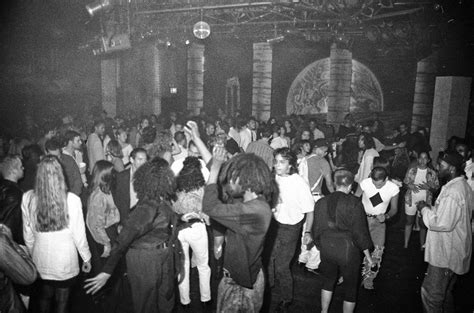 Interno del Danceteria club di New York negli anni '80