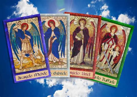 infografica che illustra le differenze tra la venerazione degli Arcangeli nelle chiese cattoliche e ortodosse