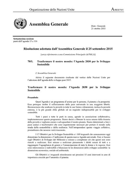 Documento ufficiale del 