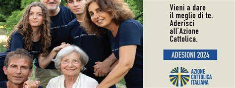 materiali grafici (manifesti, brochure) per la promozione dell'adesione all'Azione Cattolica