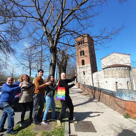 Mappa del quartiere Le Piagge di Pisa, evidenziando la posizione della chiesa