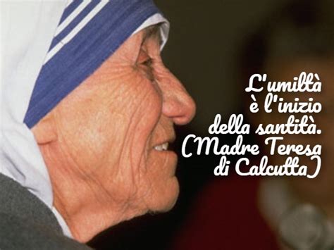 Infografica con i principali aforismi di Madre Teresa