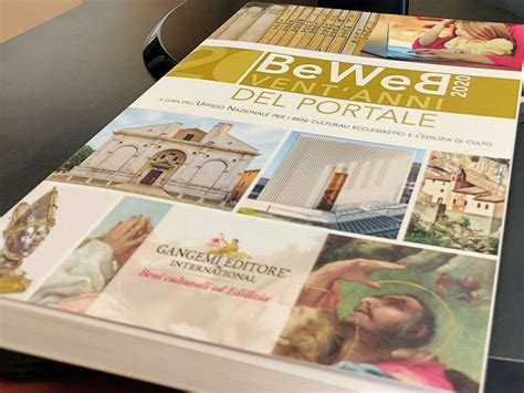 Schermata del portale BeWeB con le varie sezioni del patrimonio culturale ecclesiastico