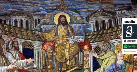 Mosaico Cristo in trono