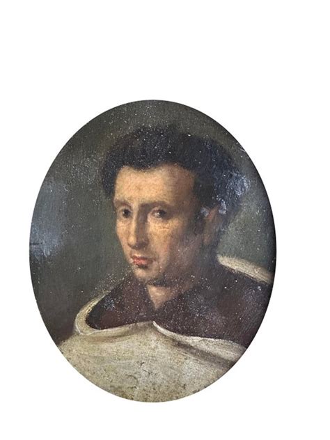 Ritratto antico di un abate erudito o una biblioteca storica