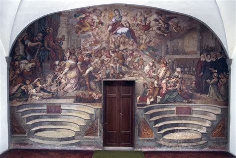 Dipinto della Strage degli Innocenti che mostra soldati e madri sofferenti