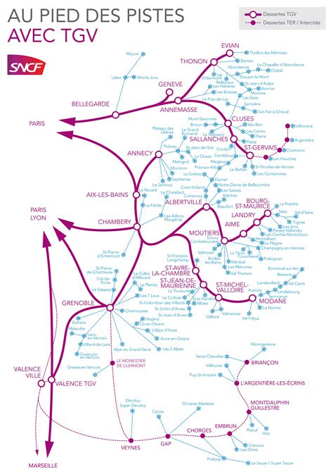 Mappa dei Pirenei con evidenziate le stazioni sciistiche raggiungibili da Lourdes