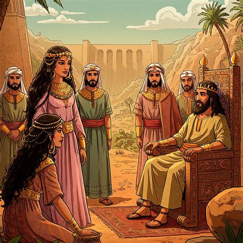 illustrazione tratta da manoscritti islamici della Regina Bilqis e Salomone