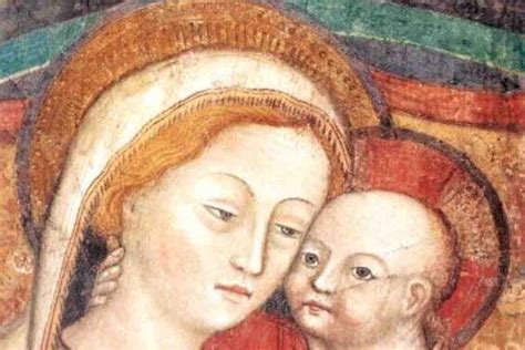 Illustrazione storica del volo dell'Icona della Madonna del Buon Consiglio