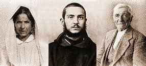 Ritratto di Padre Pio con la sua madre, Mamma Peppa
