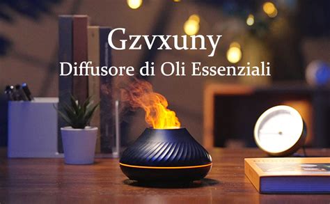 diffusore di oli essenziali con vapore aromatico