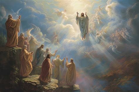 Illustrazione biblica di persone che vengono risuscitate sulla terra